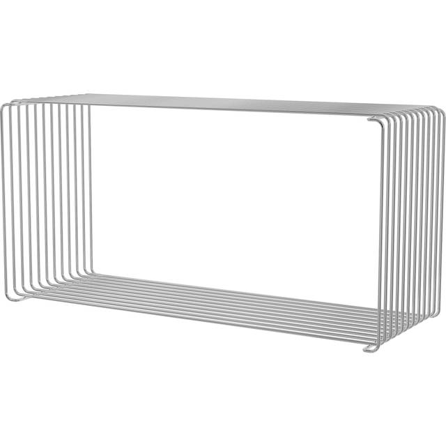 Panton Wire Extended Shelf 25,7 cm, Chrome