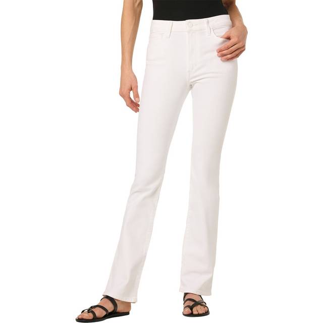 JOE'S Jeans High-Rise Curvy White Bootcut Jean