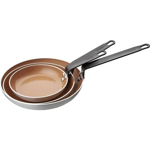 Vogue Aluminium Non-Stick Ceramic Coated Frying Pan 24cm