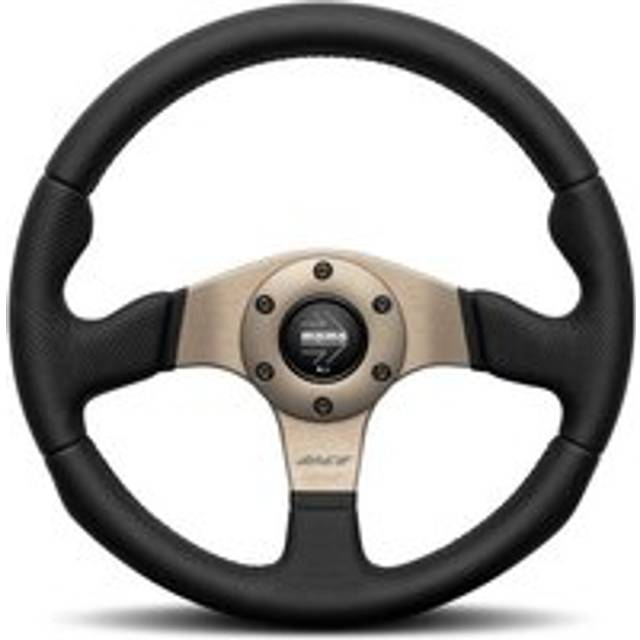 Momo Race 2.0 Steering Wheel - 320mm, Black, Leather