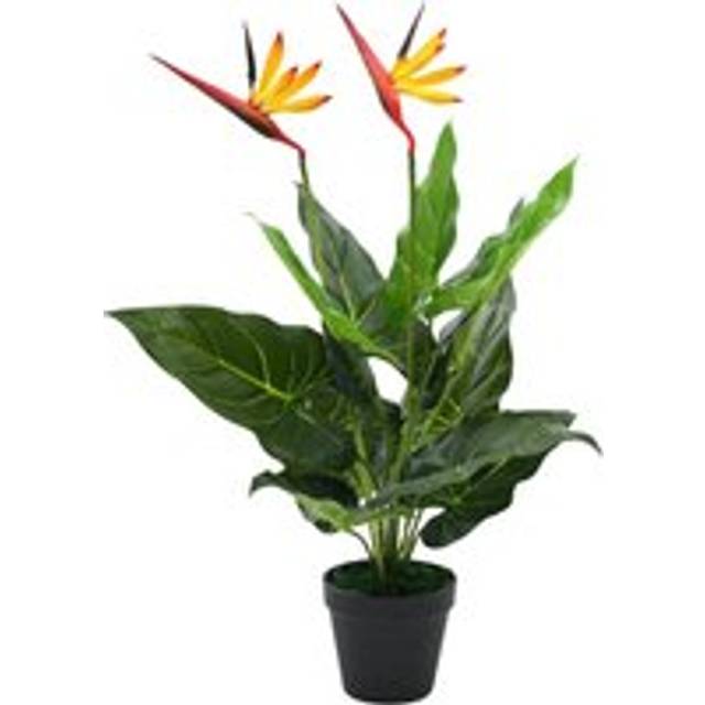 Artificial Strelitzia Reginae Plant Bird of Paradise 66 cm - Multi - One Size