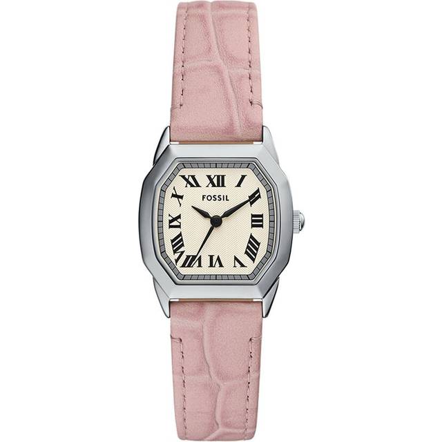 Fossil Ladies' Harlow Pink Leather Strap Watch