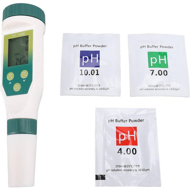 Water Quality Tester 5 In 1 PH Salt TDS EC Temperature Meter for Swimming Pool Drinking Water