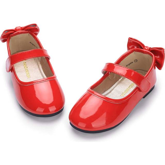PANDANINJIA ToddlerLittle Kid girls Angela Dress Mary Jane Ballet Flat