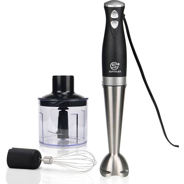 Superlex hand stick blender for home electric food whisk chopper mixer 700ml cup