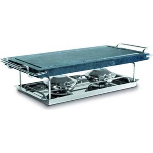 755000 stone grill set, stainless steel, grey/silver, 37 x 18 x 12 cm