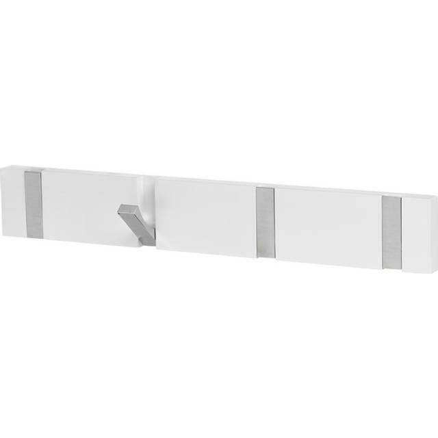 Kroklist Millers Hugin 4-Krokar Vit/Krom