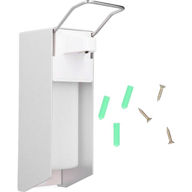 Soap Dispenser Corrosion Resistant Wall Mounted Elbow Press Soap Pump for Home Toilet Hotel