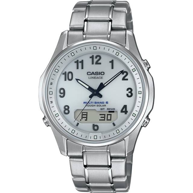 CASIO LINEAGE LCW-M100TSE-7AJF [LINEAGE solar radio-controlled watch 3H Combination TI 5W Saphire Glass Simple Band]