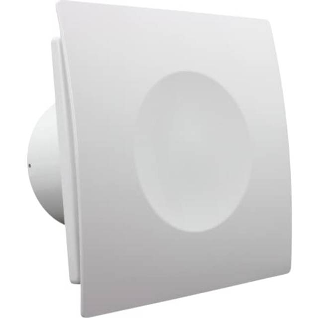 VENTS QuietLine 4 inch Humidity Control & Timer Extractor Fan Modern Design Silent Bathroom Ventilator with Humidistat Sensor for 100 mm Ducting Wall