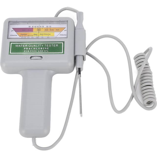 Portable PH Tester Chlorine Meter Swimming Pool Spa Water Quality Monitor Checker