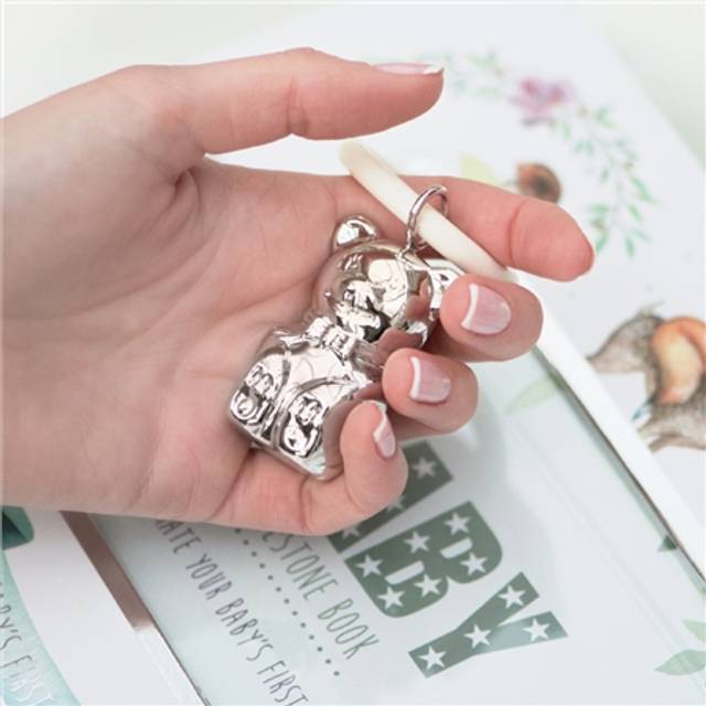 Teddy Bear Baby Rattle