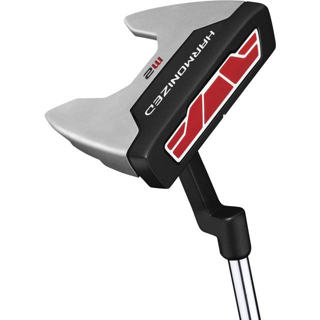 Wilson Men's Putter (Right Hand), Length: 89 cm (35 Inch), Beginners to advanced players, 830 g, Harmonized M2 Putter MRH, Black/Red, WGD602000