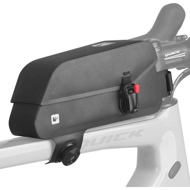 Rhinowalk Bike Frame Bag with Magnetic Flap Waterproof Bicycle Top Tube Bag Bikepacking Cycling Tools Storage Bag for MTB Road Bike