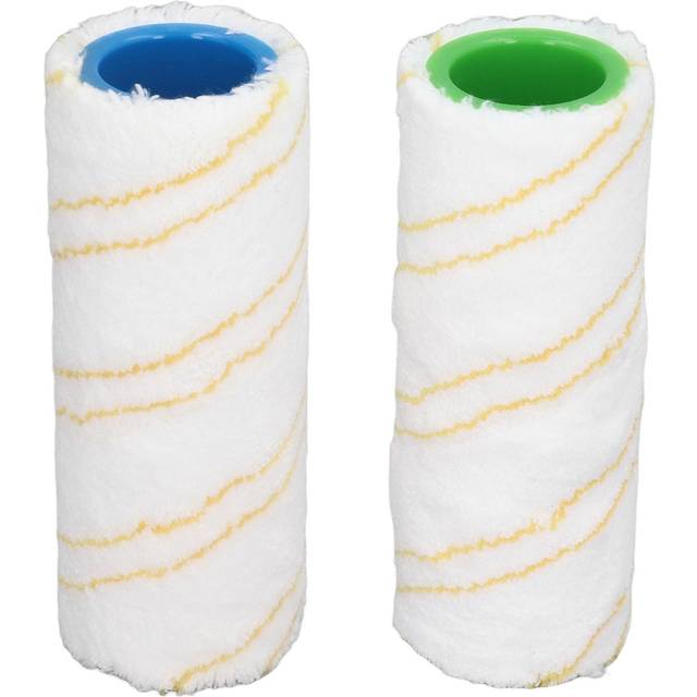 Hard Floor Cleaner Brush Roller Replacement Microfiber Washable Wet Dry Use for Karcher FC3 FC3D gul