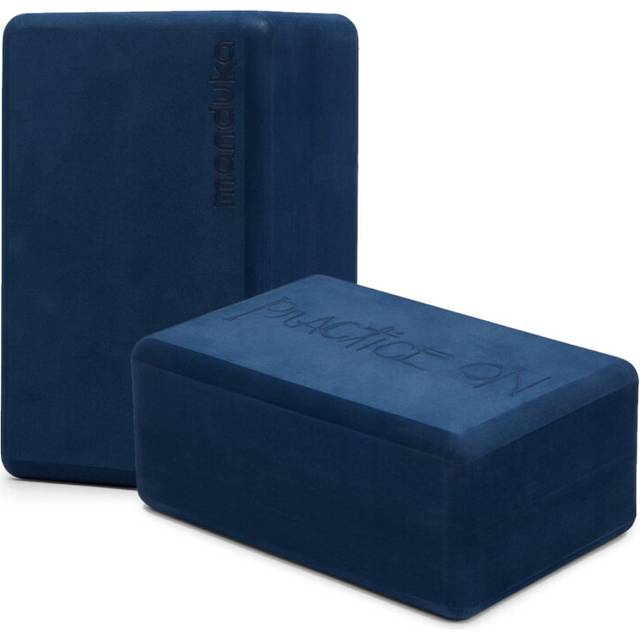 Manduka Yoga Block - Recycled EVA Foam Block with Ergonomic Support, Yoga Equipment, Home Gym Accessory, & Pilates Tool, Lightweight for Travel,