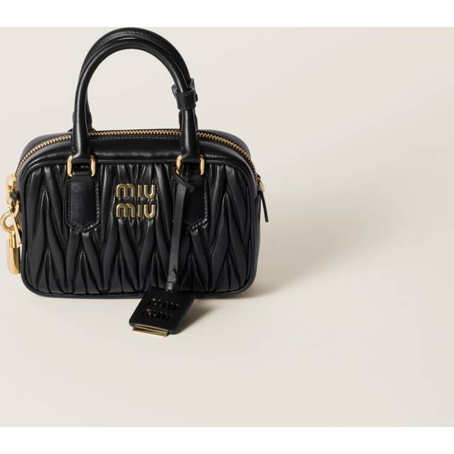 Arcadie Matelassé nappa leather bag