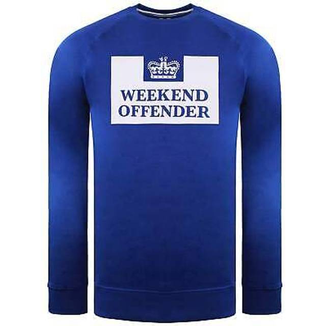 Weekend offender skylar mens yale blue sweater