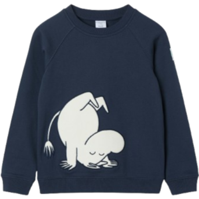 Moomin Print Kids Sweatshirt - Blue - 1-1.5y x 86