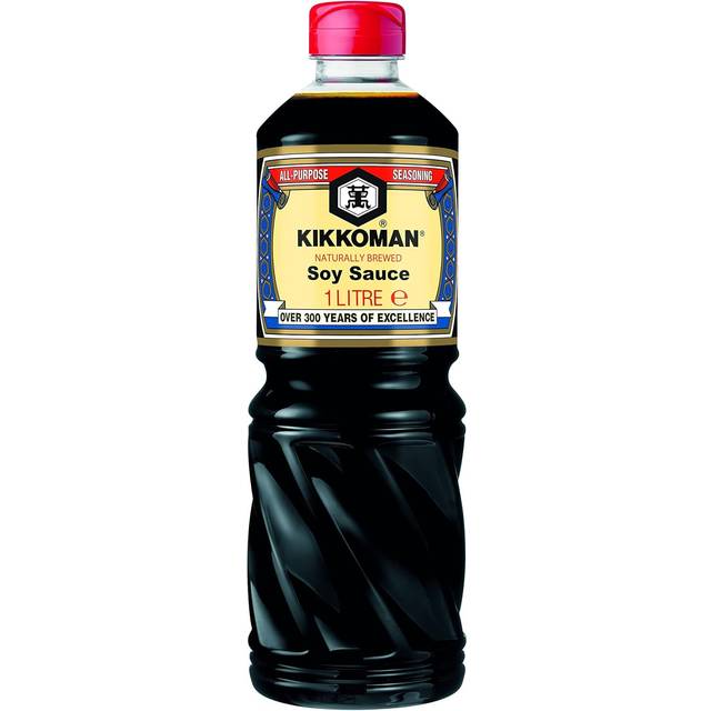Kikkoman soy sauce, 1 litre, naturally brewed