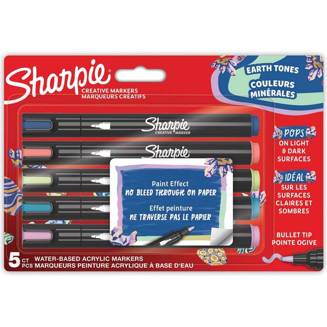 Creative Marker Bullet Tip Pack of 5