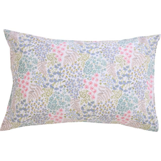 Argos Home Ditsy Floral Print Standard Pillowcase Pair- Blue