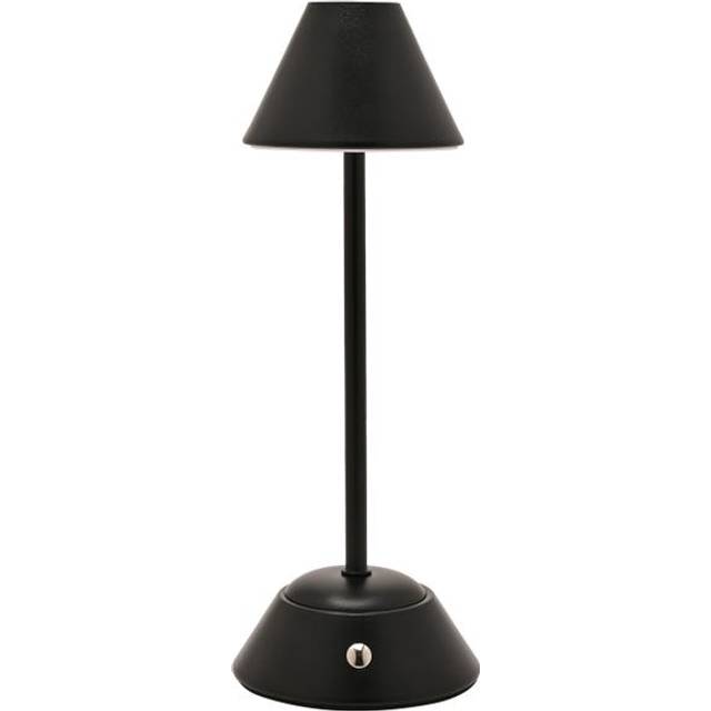 Matt Black USB LED Touch Table Lamp - Medium - One Size
