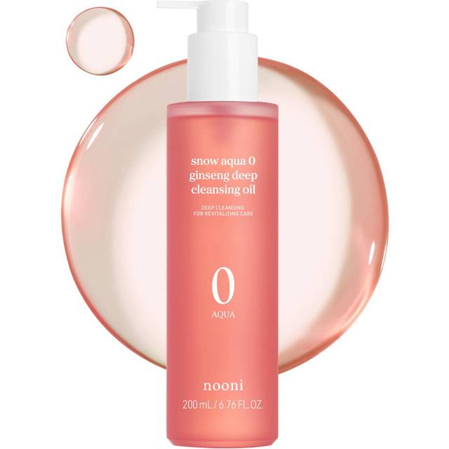 Nooni - Snow Aqua 0 Ginseng Deep Cleansing Oil 200ml