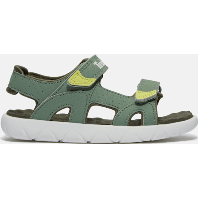 Timberland Kid's Perkins Row Backstrap Sandal Sandaler Barn Storlek 28 Färg olivgrön