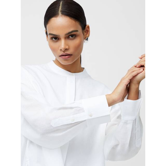 French Connection Alexis Sheer Sleeve Shirt