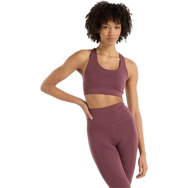 New Balance Women's NB Define Train Bra in Purple Poly Knit, size Medium