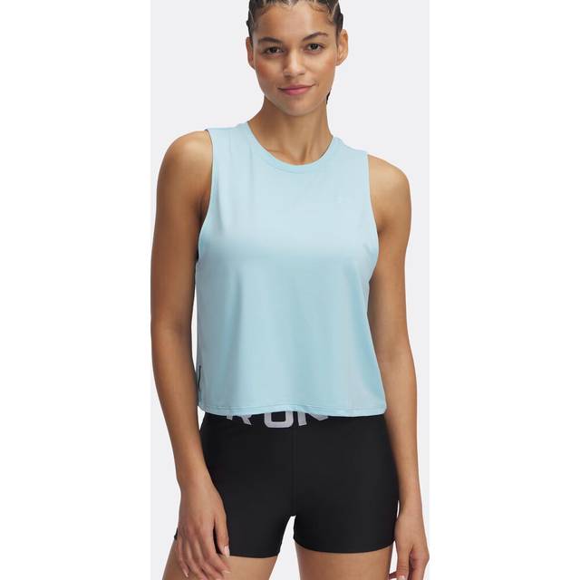 Under Armour Vanish Energy Crop Tank Top Women blue, size: S