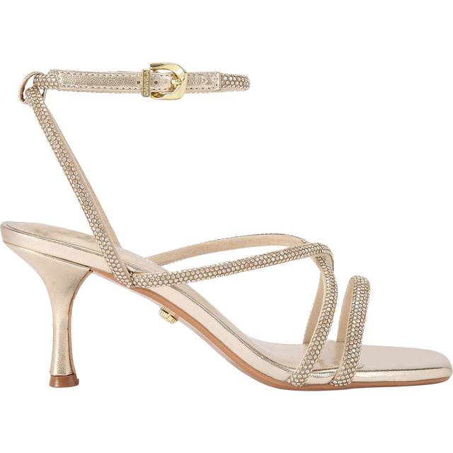 Carvela Ravello Embellished Strappy Sandals, Gold