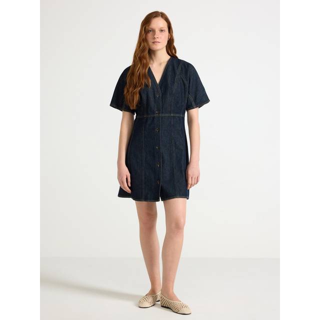 Miniklänning i denim