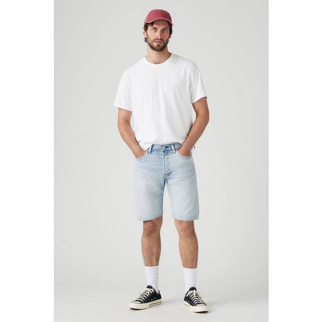 Levi's - Jeansshorts 501 Original - Blå