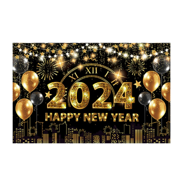 New Years Decorations New Years Eve Party Supplies 2024 Happy New Year Party Decoration