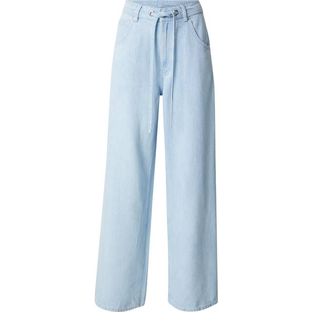 Second Female Irvin Denim Jeans Dam Wide Stl. S - Från Magasin - Light Blue Denim (S)