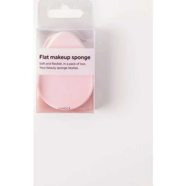 2-pack platta sminksvampar