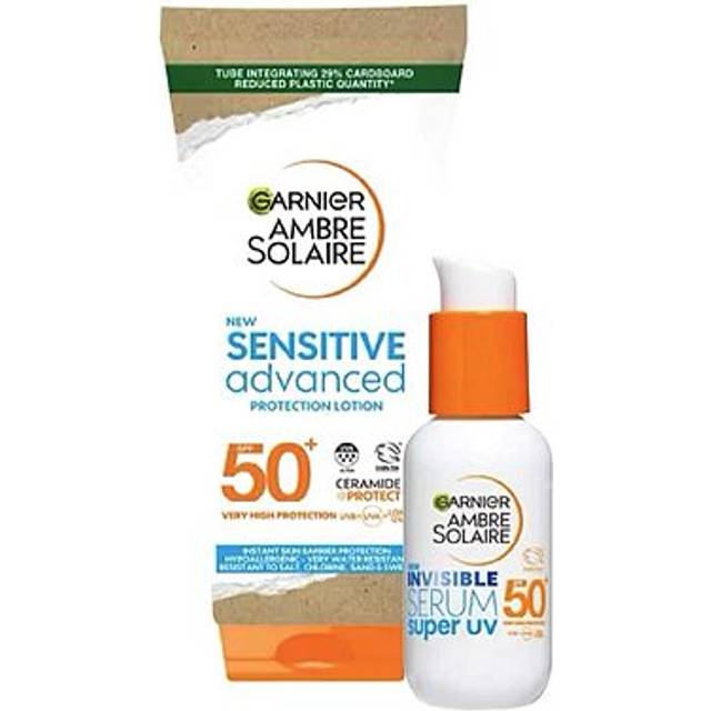 Garnier Ambre Solaire SPF50 Ceramide Protect Face & Body Bundle