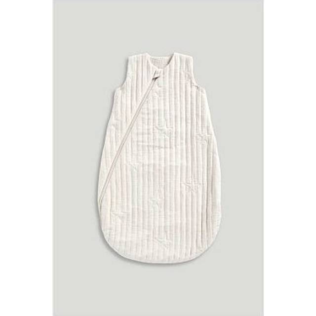 Mothercare 0-6 months 2.5 Tog Muslin Sleeping Bag Neutral