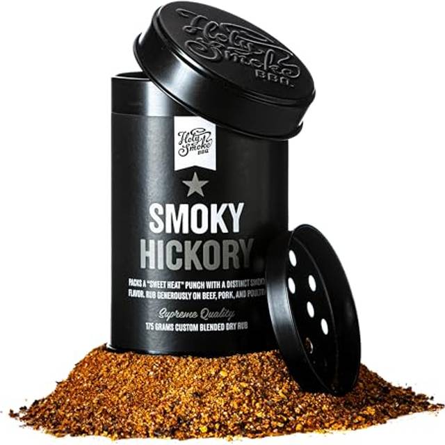 Hickory Rub Handgjord Premium Krydda Magic Dust Rub Kryddblandning Pulled Pork kycklingkrydda krydda Perfekt för Grillning Barbecue Hamburgare kryddblandningar 175g