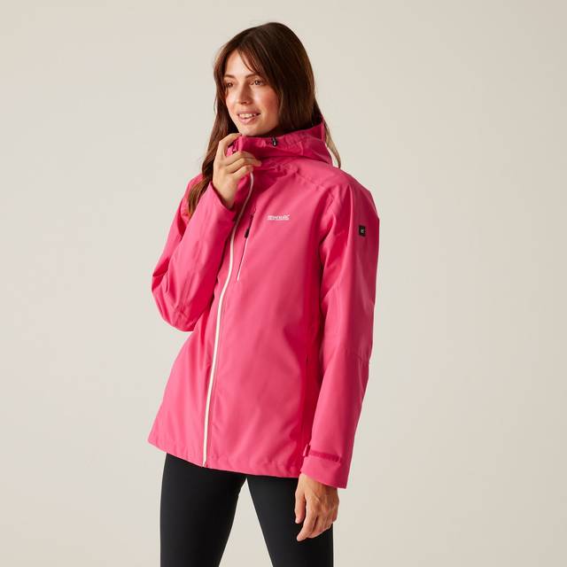 'Birchdale' Waterproof Shell Jacket - Cerise - 16