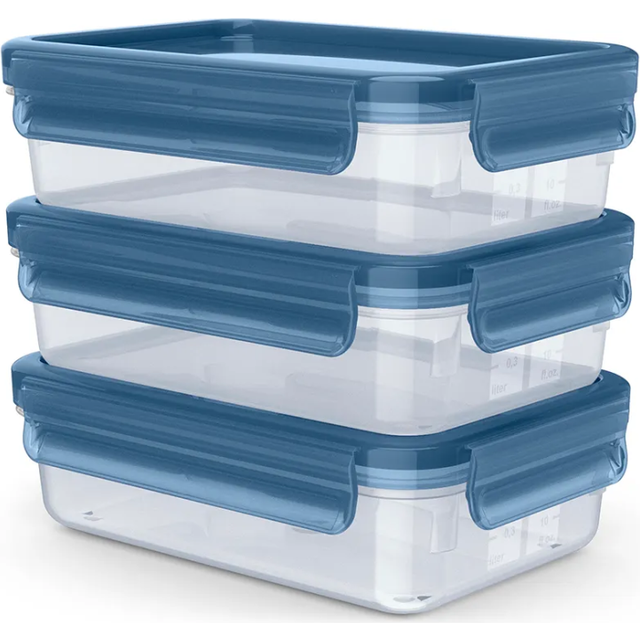 TEFAL MasterSeal ECO 3-delars 3 x 0,8 l Matlåda N1171718