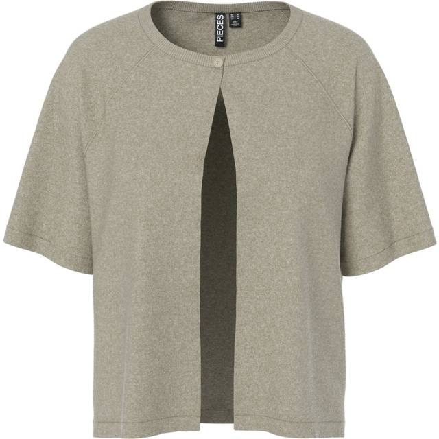 PIECES dame cardigan PCBREE - Crockery MELANGE
