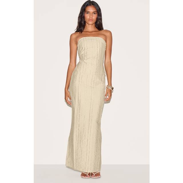 Sage Khaki Textured Frayed Mid Rise Maxi Skirt, Sage Khaki - 16