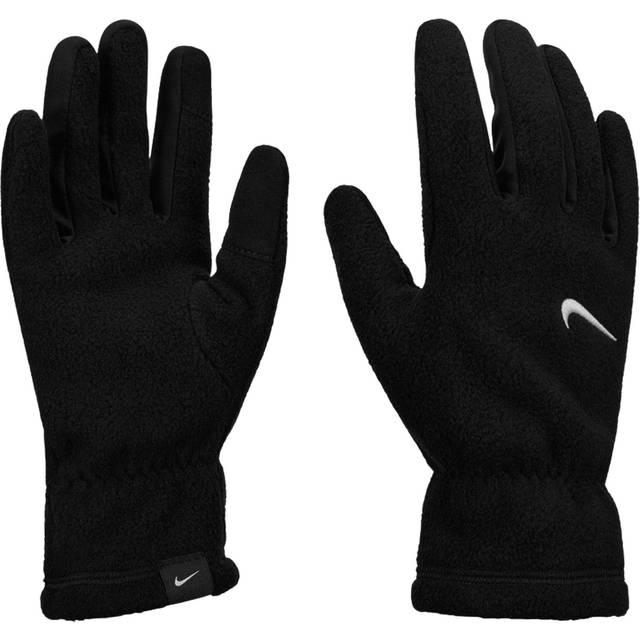 Nike – Svarta fleecevantar med Therma-Fit-Svart/a