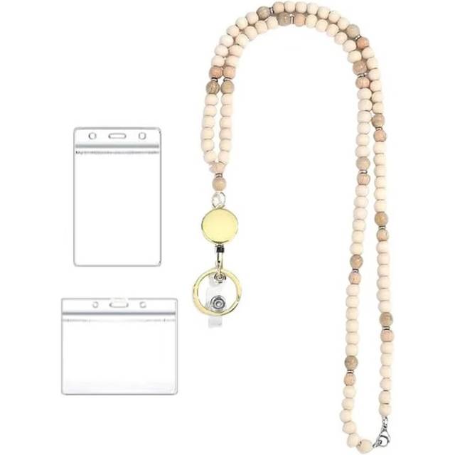 Lanyards for Id Badges Teacher Keys Retractable Holder Cute Keychain