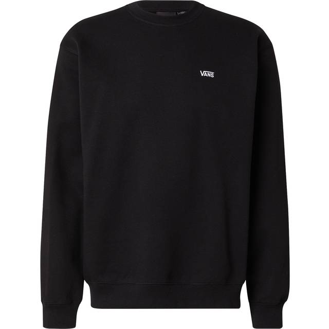 Vans – Svart, oversize sweatshirt med logga vänster om och framtill-Svart/a