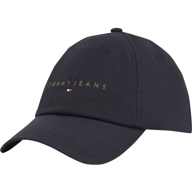 Tommy Jeans – Svart keps med linjär logga-Svart/a