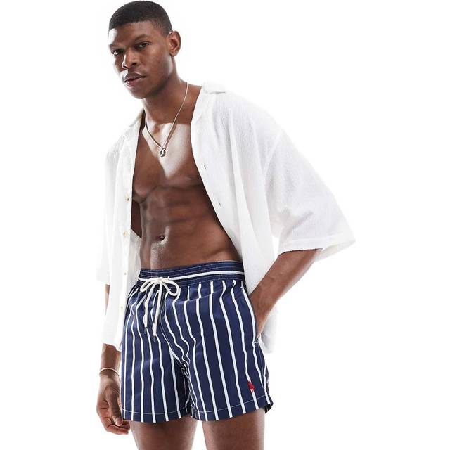 Polo Ralph Lauren  Trunks / Swim shorts MAILLOT DE BAIN RAYE EN POLYESTER  - EU XXL - Marine - EU XXL